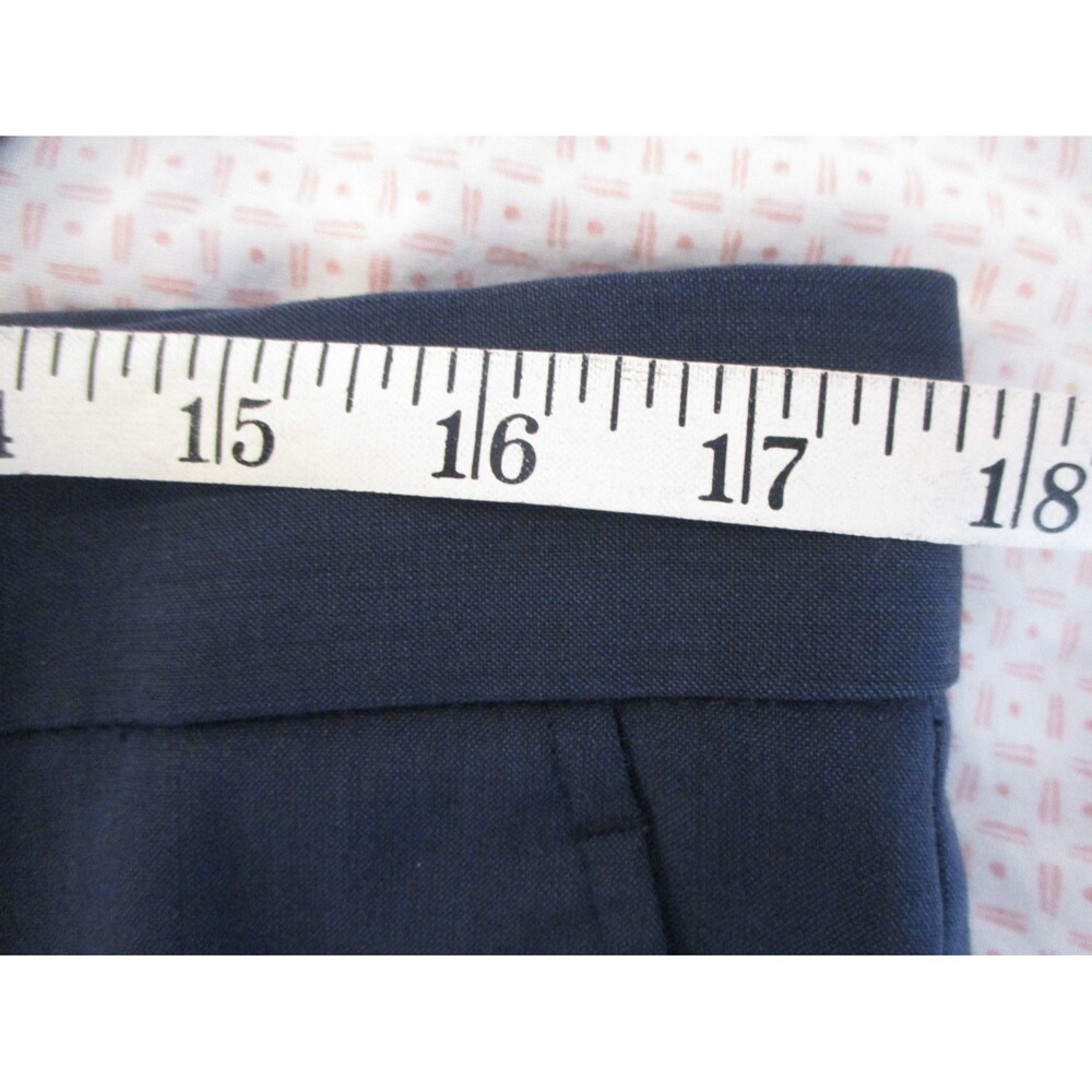 Banana Republic Pants Women's Size 10 Short Blue Tapered Leg - Picture 5 of 6